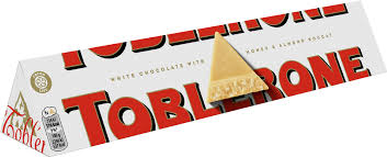 Toblerone White Chocolate with Honey & Almond Nougat 360g