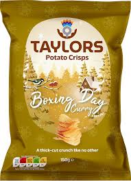 Taylors Curry Crisps 150g