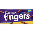 Cadbury Salted Caramel Chocolate Fingers 114g
