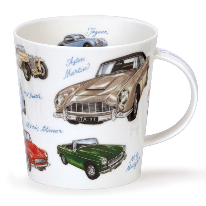 Dunoon Cairngorm Classic Collection Cars Mug 16 oz