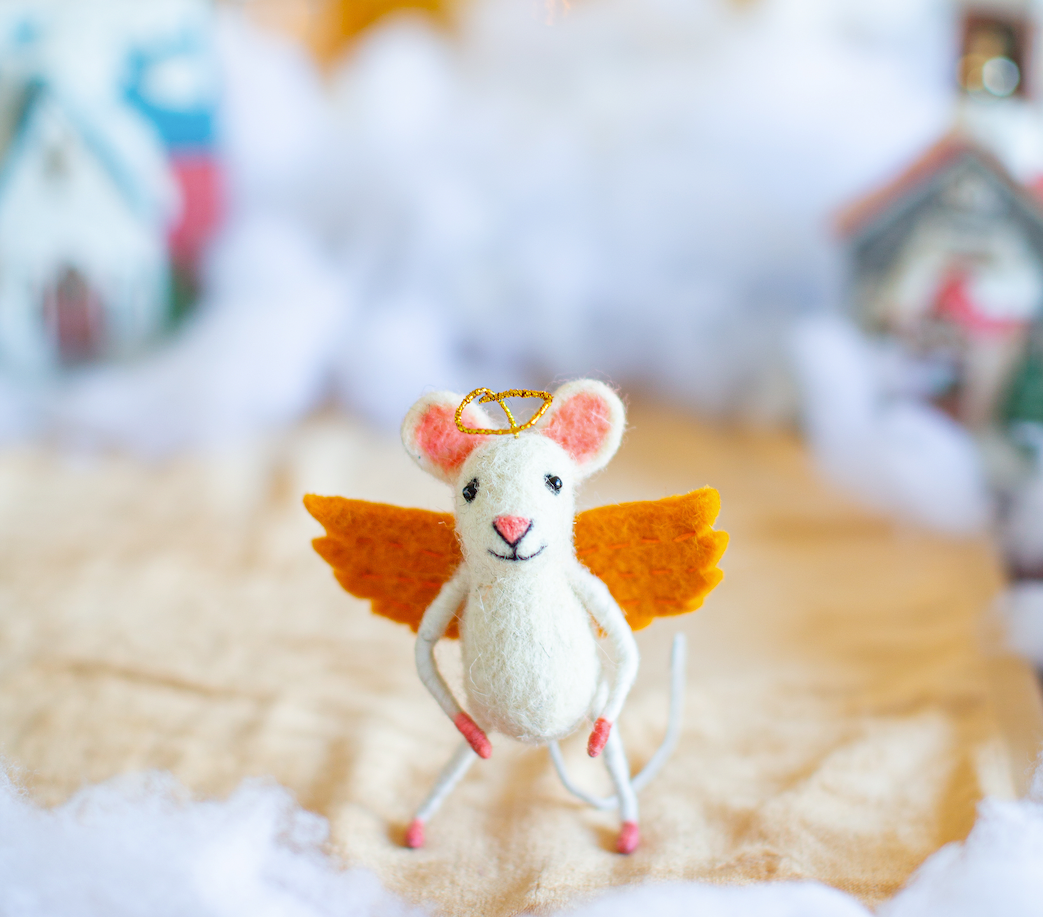 Felt Mouse - Angel Gabriel