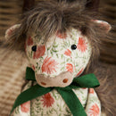 Door Stop - Hugo Highland Cow Door Stop Multicolour: 13 x 8.6 x 10.2 in