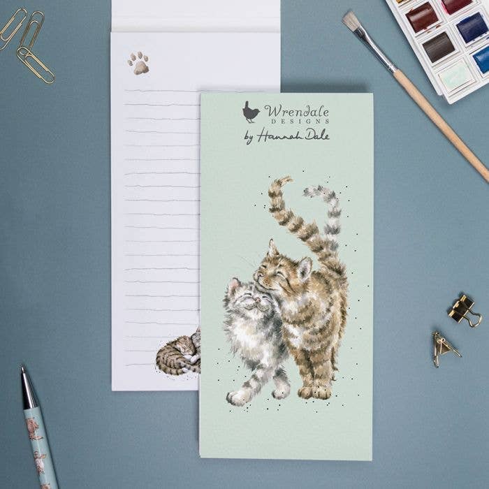Shopping Notepad Cat - Feline Good