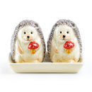 Salt and Pepper Shaker Set - Hedgehog Figurine
