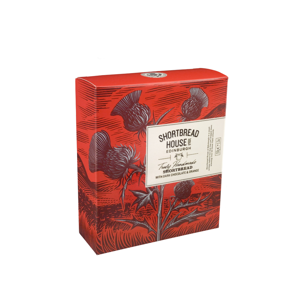 Shortbread Mini Chocolate Orange Box 150g