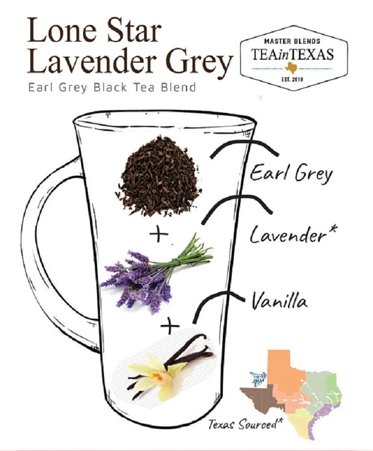 Tea in Texas Lone Star Lavender Grey 3 oz