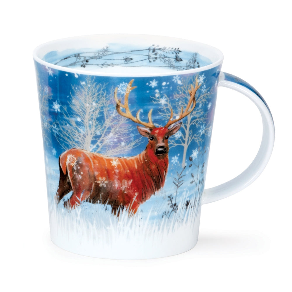 Dunoon Cairngorm Moonlight Deer Mug 16 oz