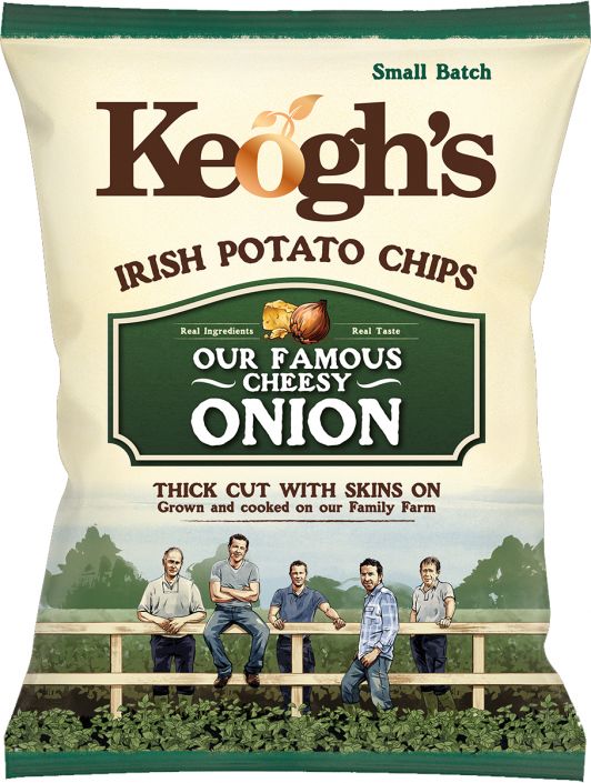 Keogh's Dubliner Cheese & Onion 40g