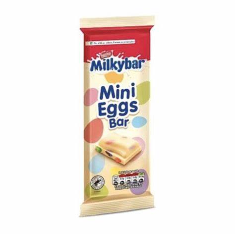 Nestle MilkyBar Mini Egg Bar 100g