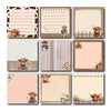 Sticky Notes - Highland Cow (Pack of Three - Designs Vary)