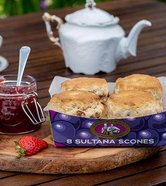 Haywood & Padgett Sultana Scones 8ct 480g (1 lb Ship Weight)