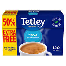 Tetley Decaf Tea Bags 120ct
