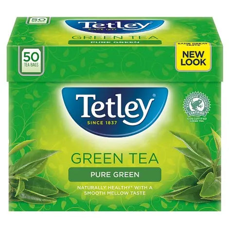 Tetley Green Tea Bags 50ct (160g)