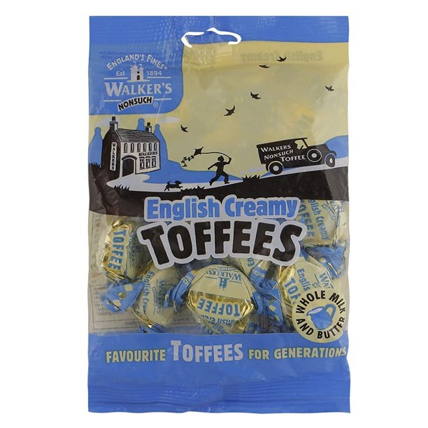 Walker's English Creamy Toffees 150g