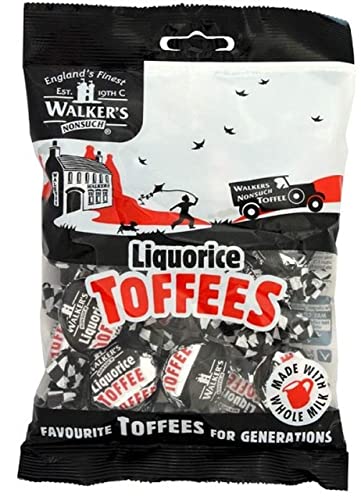 Walker's Nonsuch Liquorice Toffees 150g