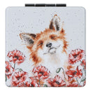 Compact Mirror Fox ‘Poppy Fields’