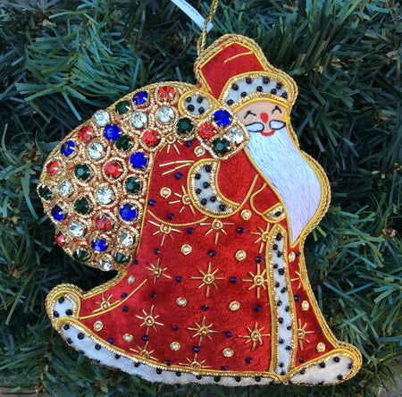 #27 Tinker Tailor Royal Father Christmas with Crystal Sack Ornament