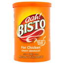 Enhance your meal with Bisto Chicken Gravy Granules. Made with real chicken juices and a blend of herbs and spices, these granules provide a rich and flavorful addition to any dish. Plus, with a 170g jar, you'll have plenty to go around. <span data-mce-fragment="1">Simply add water, stir and pour. No need to make up on the hob, Bisto for Chicken Gravy Granules are ready to enjoy in seconds.</span>Elevate your dining experience with Bisto Chicken Gravy Granules.