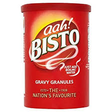 <p>Ah Bisto... Bisto Gravy Granules are the nation’s favourite gravy granules in their original and best-loved form. An integral part of the traditional British Sunday roast, Bisto gravy granules offer a classic flavour along with a lovely smooth texture.</p> <p>Mix the gravy granules with the juices from your roasted meat to create a delicious gravy. The granules can also be stirred into stews, casseroles and even stir fries to add a tasty, meaty flavour.</p>