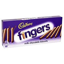 Cadbury Chocolate Fingers 114g