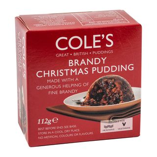 Cole's Brandy Christmas Pudding 112g