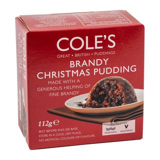 Coles Brandy Christmas Pudding 112g
