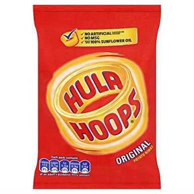 Hula Hoops Ready Salted 43g