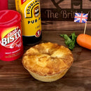 Steak & Ale Pie 8oz (1/2lb Ship Weight)