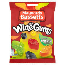 Maynards Bassetts Wine Gums 165g