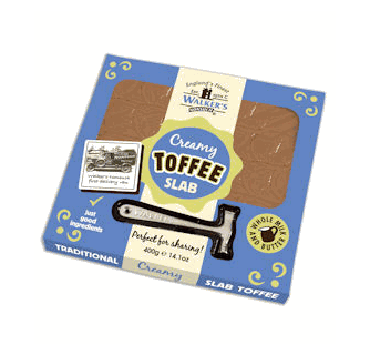 Walkers Nonsuch Original Traditional Toffee Slab with Hammer 400g