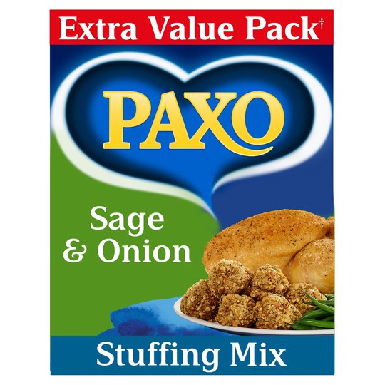 Paxo Sage n Onion Stuffing 340g