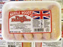 Harold Woods Pork Bangers 6pk 16oz (1lb Ship Weight)