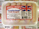 Harold Woods Cumberland Pork Bangers 6pk 16oz (1lb Ship Weight)
