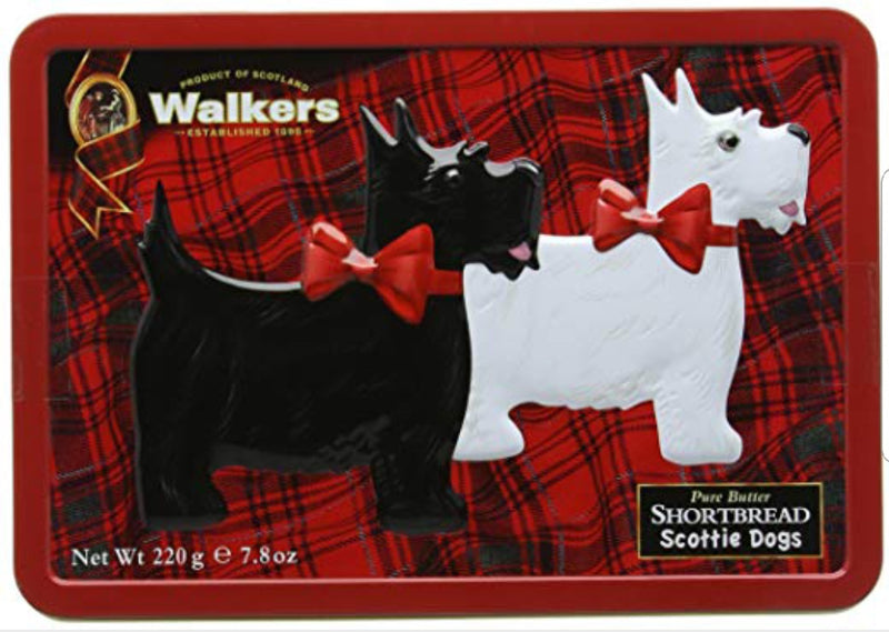 Walkers Scottie Dog Tin 220g