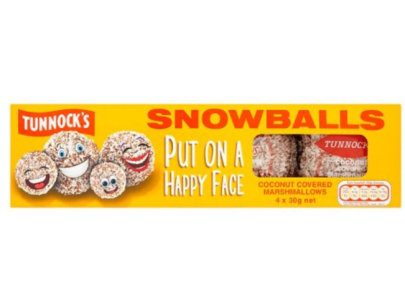 Tunnock's Snowballs 4 Pack 120g