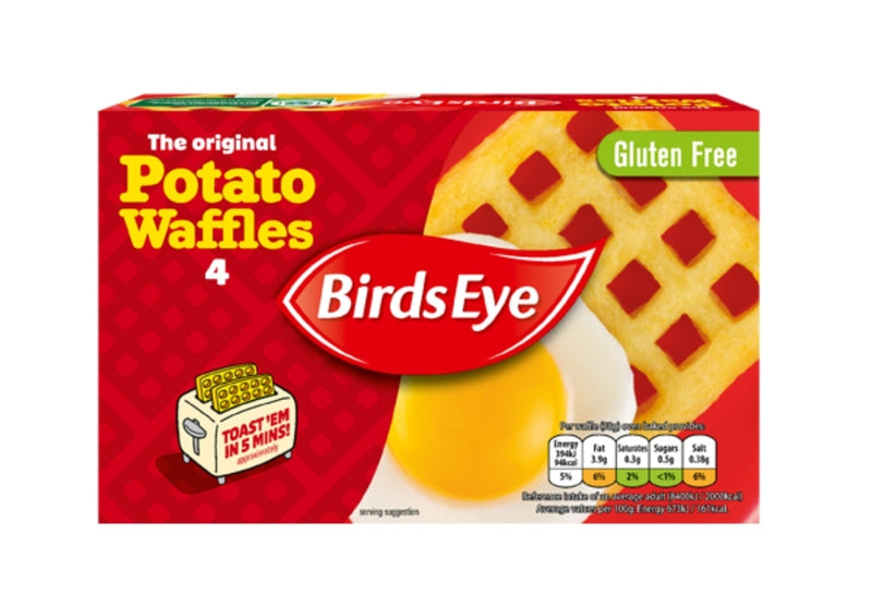 Birds Eye Potato Waffles 10 Pack 567g (1.5lb Ship Weight)