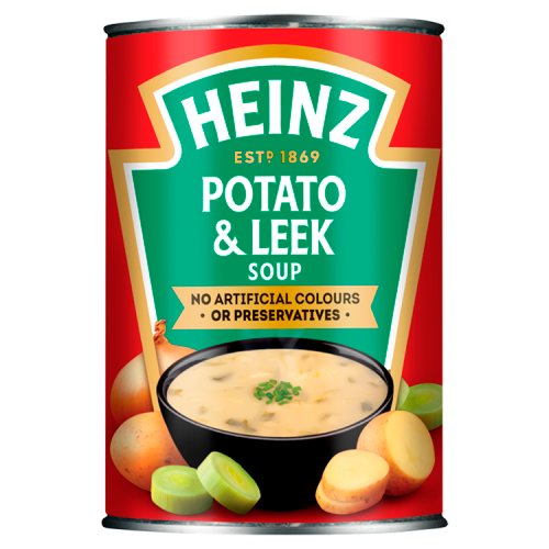 Heinz Potato & Leek Soup 400g.