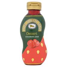 Lyle's Strawberry Dessert Syrup Squeezy 325g