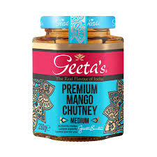 Geeta's Premium Mango Chutney 230g (Vegan)