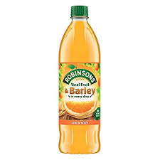 Robinsons Fruit & Barley Orange Squash 1ltr