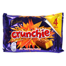 Cadbury Crunchie Bars 4 Pack 104g