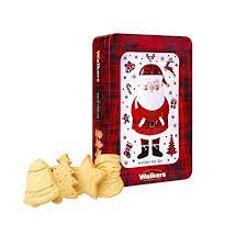 Walkers Shortbread Santa Tin is the fun and festive biscuit tin filled with rich and buttery shortbread in the shape of stars.