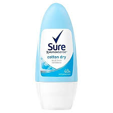 Sure Cotton Dry Roll On 48h Deodorant