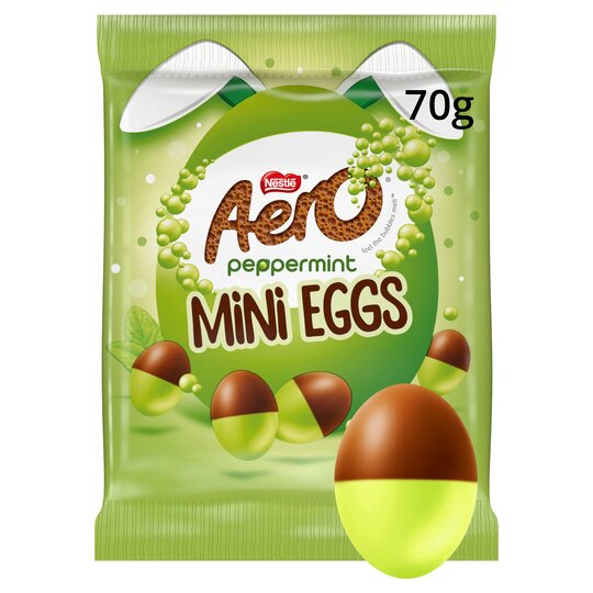 Aero Peppermint Chocolate Mini Eggs 70g