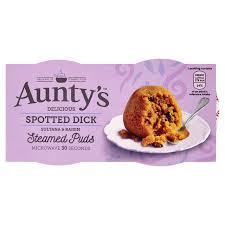 Aunty's Spotted Dick Puddings 95g (2 Pk) )