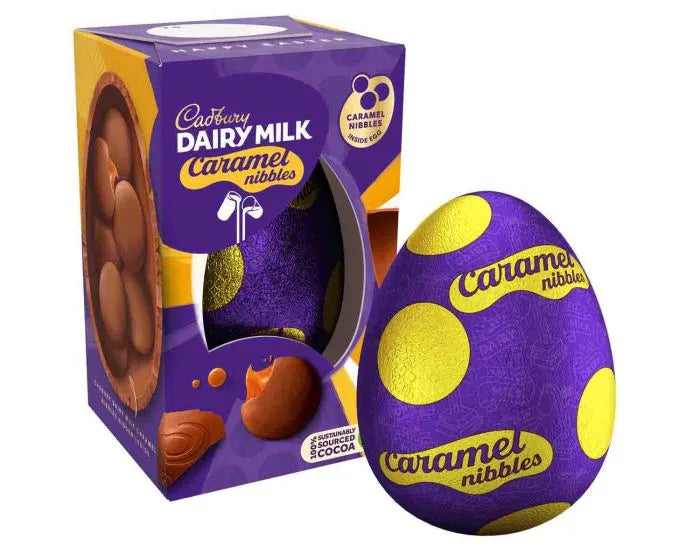 Cadbury Caramel Nibbles Easter Egg 96g