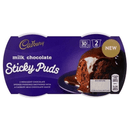 Cadbury Milk Chocolate Sticky Puds 95g (2 Pack)