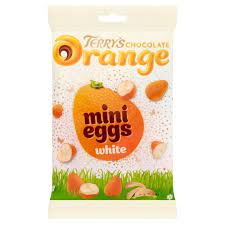 Terry's White Chocolate Orange Mini Eggs 80g