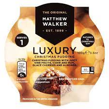 Matthew Walker Luxury Christmas Pudding 100g