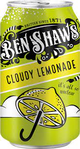 Ben Shaw’s Cloudy Lemonade 330ml expires (04/24)